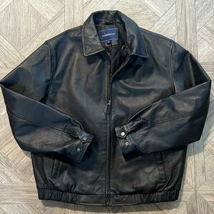 Men’s Croft & Barrow Leather Jacket